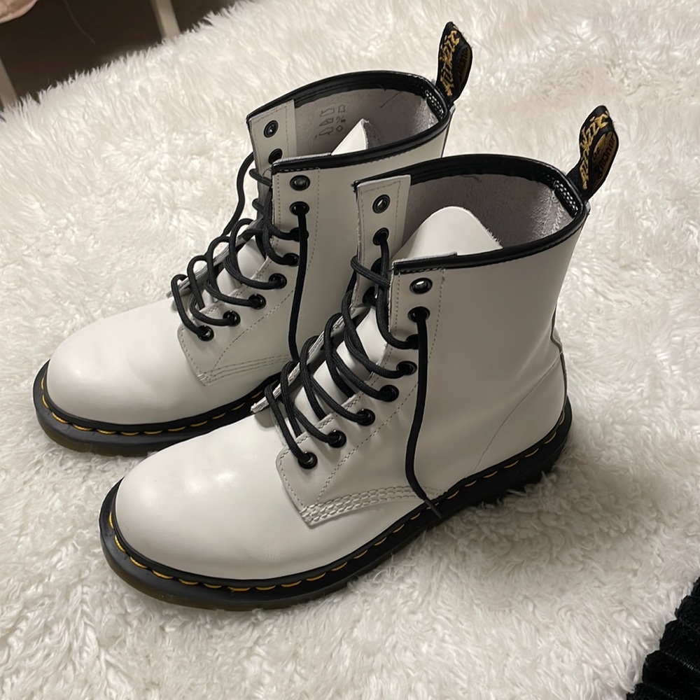 White Dr. Martens